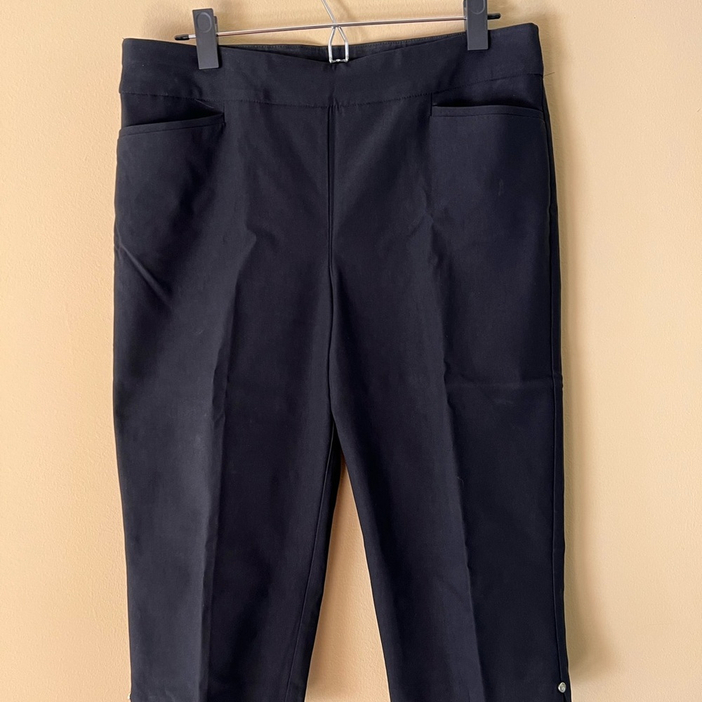 Chico’s Black Capris Size 1
